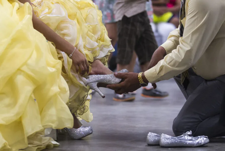 Quinceañera Shoe Ceremony