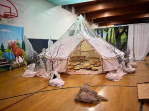 Playful signage and decor for Atholton VBS 2025
